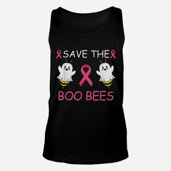 Save The Boo Bees Halloween Funny Unisex Tank Top - Seseable