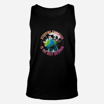 Save The Earth Nature Conservation Climate Change Unisex Tank Top - Seseable