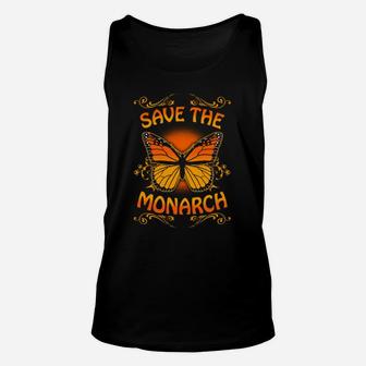 Save The Monarch - Majesty Butterfly Unisex Tank Top - Seseable