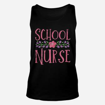 School Nurse Nursing Student Vintage Unisex Tank Top - Seseable