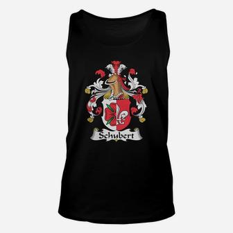 Schubert Family Crest German Family Crests Unisex Tank Top | Seseable CA
