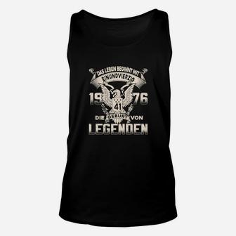 Schwarzes Adler Unisex TankTop, Jahrgang Legendäre Spruch - Seseable