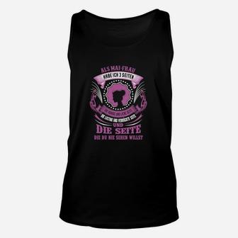 Schwarzes Fußball-Fan Unisex TankTop mit Lustigem Spruch für Hobbykicker - Seseable