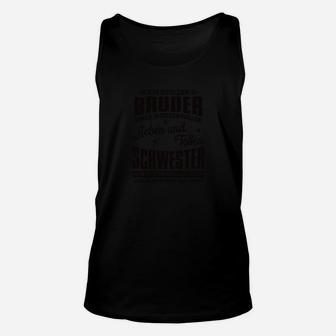 Schwarzes Herren Unisex TankTop, Grafikdruck Design Lustiges Motiv - Seseable