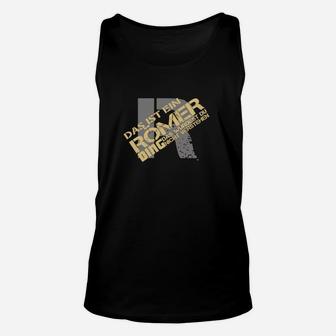 Schwarzes Unisex TankTop Das kannste schon so machen Spruch, Lustiges Design - Seseable