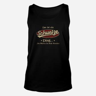 Schwarzes Unisex TankTop mit Aufdruck Das Ist Ein Schweizer Ding, Lustiges Motiv - Seseable