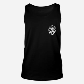 Schwarzes Unisex Unisex TankTop mit Weißem Logo-Druck, Stilvolles Design-Unisex TankTop - Seseable