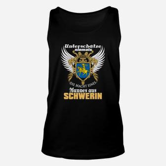 Schwerin Stolz Unisex TankTop Herren, Adler Motiv mit Spruch - Seseable