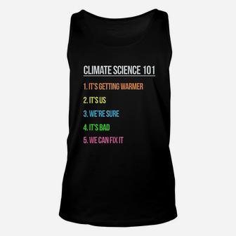 Science March Earth Day Climate Change Scientists Unisex Tank Top - Seseable