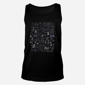 Science Physic Math Chemistry Biology Astronomy Unisex Tank Top - Seseable
