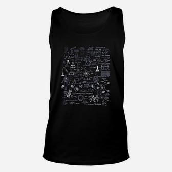 Science Physic Math Chemistry Biology Astronomy Unisex Tank Top - Seseable