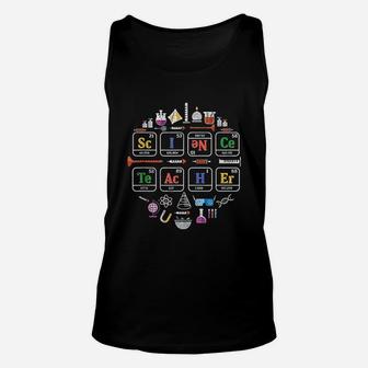 Science Teacher Periodic Table Chemistry Elements Unisex Tank Top - Seseable