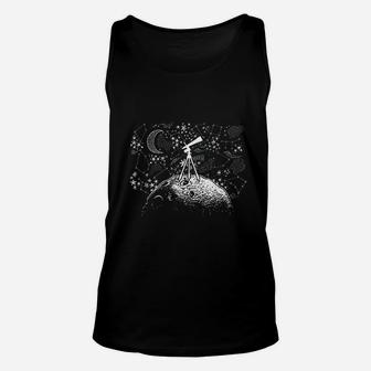 Science Teacher Physics Professor Telescope Astronomy Unisex Tank Top - Seseable