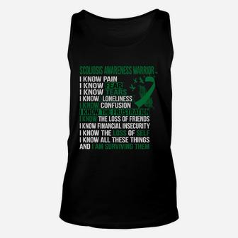 Scoliosis Awareness Support Scoliosis Awareness Warrior Unisex Tank Top - Seseable