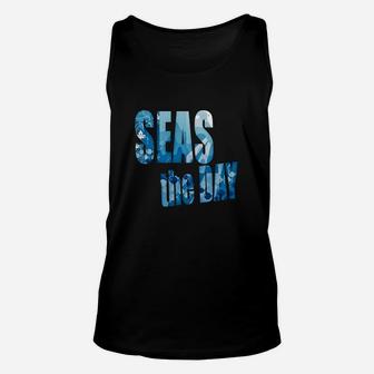Seas The Day Nautical Shirt Unisex Tank Top - Seseable