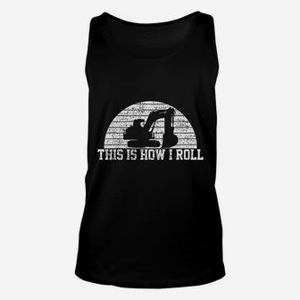 See You Later Excavator Construction Worker Gift Unisex Tank Top - Seseable