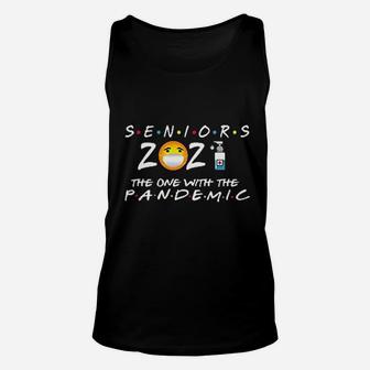 Seniors Class Of 2021 The One With The Graduation Gift Pop Culture Unisex Tank Top - Seseable