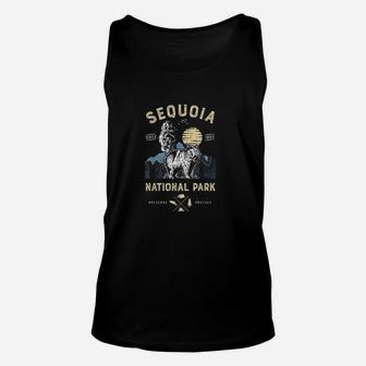 Sequoia National Park Vintage California Bear Gifts Unisex Tank Top - Seseable