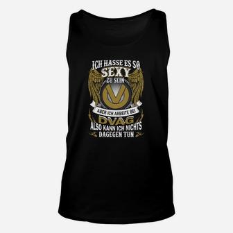 Sexy Adler Spruch Unisex TankTop, Humorvoll für DVGAG Mitarbeiter - Seseable