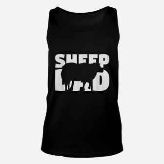 Sheep Dad Sheep Lover Gift For Father Unisex Tank Top - Seseable