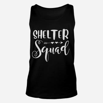 Shelter Squad Cute Animal Rescue Shelter Worker Volunteer Unisex Tank Top - Seseable