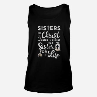 Sisters In Christ A Sister In Christ Unisex Tank Top - Seseable