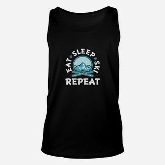 Skifahren Lustige Ski-Geschenke Pisten Wint TankTop - Seseable