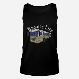 Skoolie Life Bus Conversion Nomad Lifestyle Unisex Tank Top - Seseable