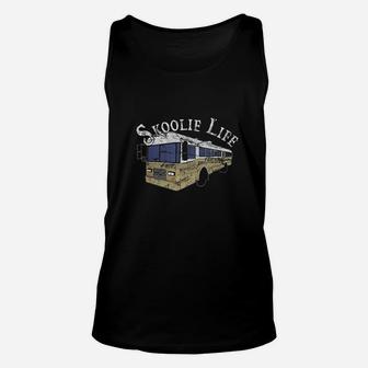 Skoolie Life Bus Conversion Nomad Lifestyle Vintage Unisex Tank Top - Seseable