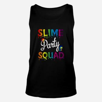 Slime Party Squad Unisex Tank Top - Seseable