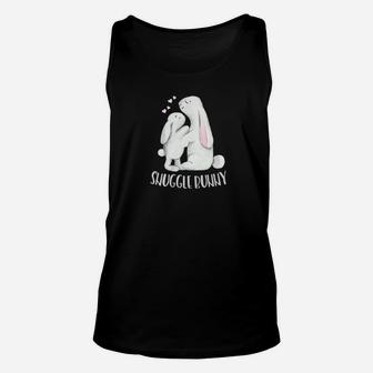 Snuggle Bunny Mom Or Dad And Baby Bunny Hugging Unisex Tank Top - Seseable