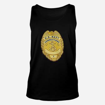 Soft Performance Us Department Of The Navy Unisex Tank Top - Seseable