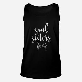 Soul Sisters Lovely Friendship And Bridal Shower Unisex Tank Top | Seseable FR