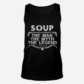 Soup Man Myth Legend Vintage Grunge Style Unisex Tank Top - Seseable