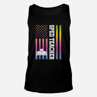 Sped Special Education Inspired Sped Teacher Quote Unisex Tank Top - Seseable