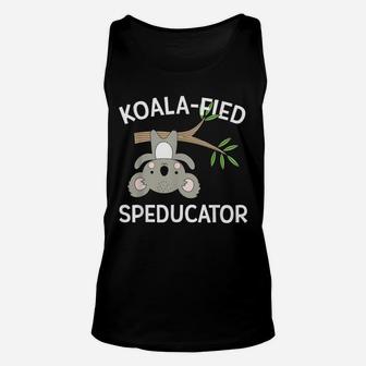 Sped Special Education Speducator Funny Koala Bear Unisex Tank Top - Seseable