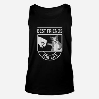 Squirrel Best Friend For Life, best friend birthday gifts, gifts for your best friend, friend christmas gifts Unisex Tank Top - Seseable