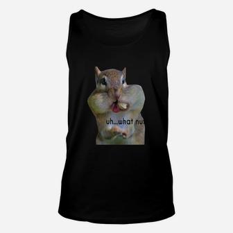 Squirrel Fat Face Unisex Tank Top - Seseable