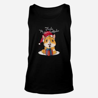 Squirrel Funny Christmas Thanks For Your Birdfeeder Unisex Tank Top - Seseable