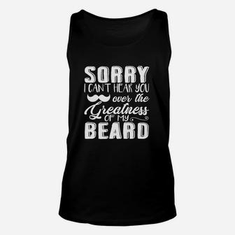 St Patricks Dads Sorry I Cant Hear You Unisex Tank Top - Seseable
