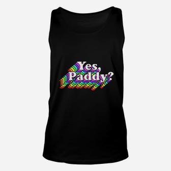 St Patricks Day Rainbow St Pattys Day Daddy Unisex Tank Top - Seseable