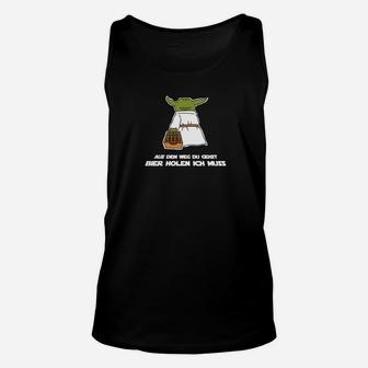 Star Wars Yoda Unisex TankTop für Herren, Lustiger Bier-Spruch - Seseable