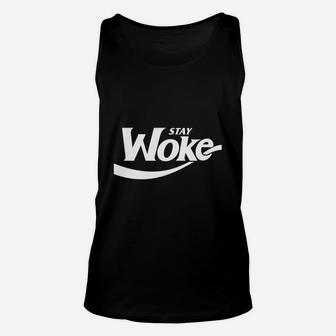 Stay Woke T-shirt Unisex Tank Top - Seseable