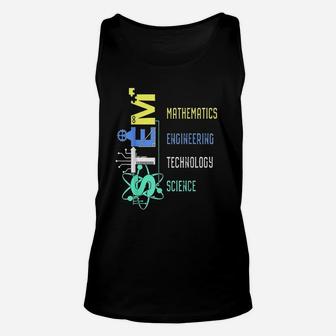 STEM Education Science Teacher Math Engineer Technology T-Shirt Unisex Tank Top - Seseable