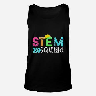 Stem Squad Science Technology Engineering Math Teacher Gift Unisex Tank Top - Seseable