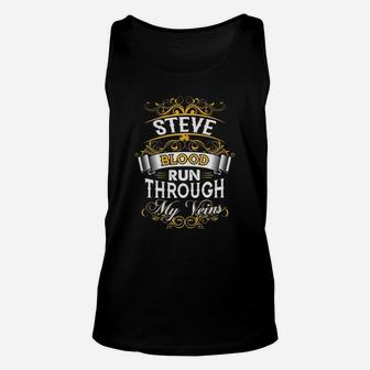 Steve Shirt, Steve Family Name, Steve Funny Name Gifts T Shirt Unisex Tank Top - Seseable
