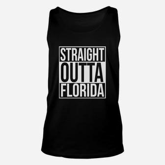 Straight Outta Florida T-shirt Unisex Tank Top - Seseable