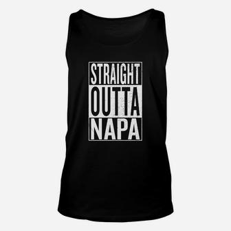 Straight Outta Napa Great Travel Unisex Tank Top - Seseable