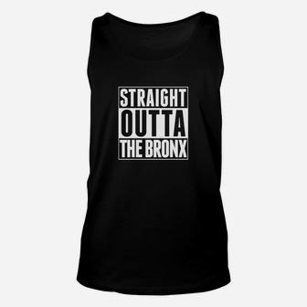 Straight Outta The Bronx United States Of America New York Unisex Tank Top - Seseable