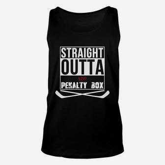 Straight Outta The Penalty Box T Shirt Unisex Tank Top - Seseable